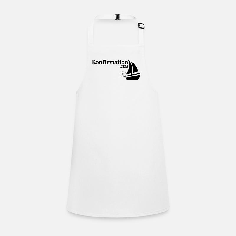 Confirmation 2025 Ship sails on the horizon Children's Apron
