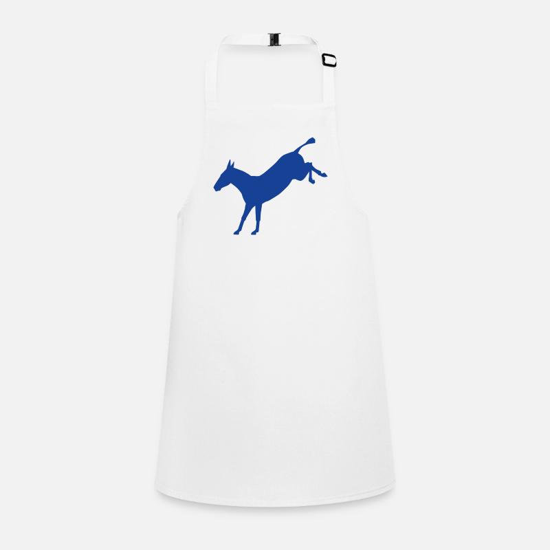 Rebellious Donkey Children's Apron