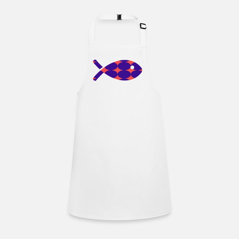 FISH. MEMORY. SARDINE. APRIL FOOL. SEA Children's Apron