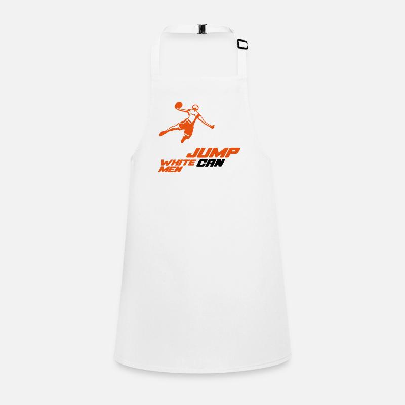 White Men Can Jump Dunk Schürze für Kinder