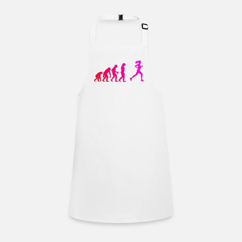 Marathon running gift idea for the runner Children's Apron