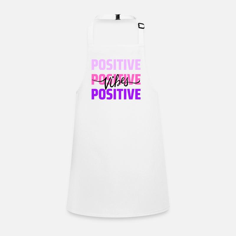 Positive Vibes Schürze für Kinder