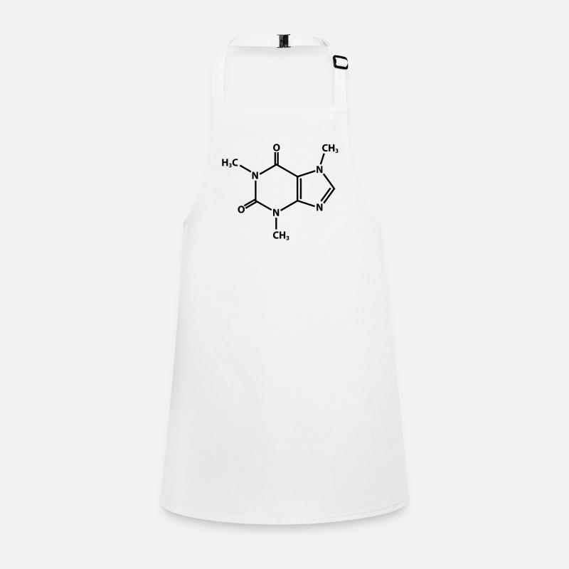 Molécule de caféine Tablier Enfant