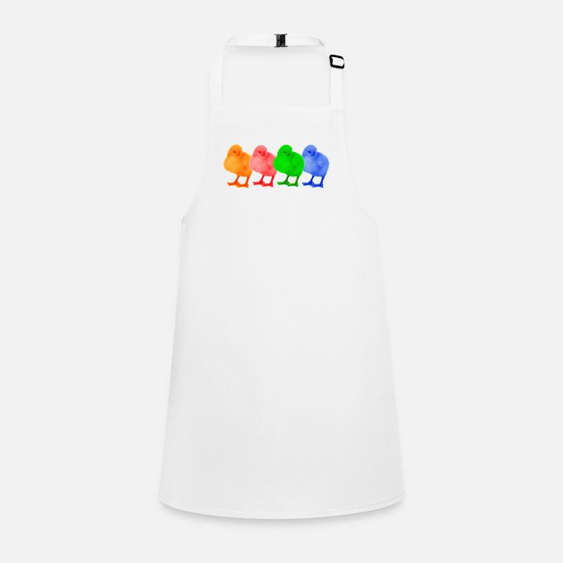 Colorful chicks Children's Apron