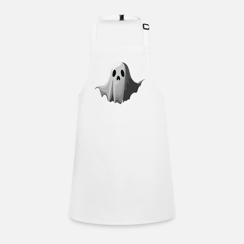 Haunted Face: Our Ghostly Design Children's Apron