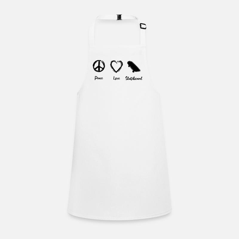 Skateboarding Motivation Children's Apron
