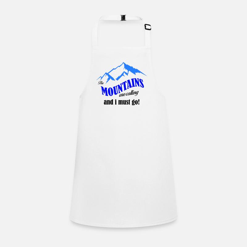 mountains are calling copy Children's Apron