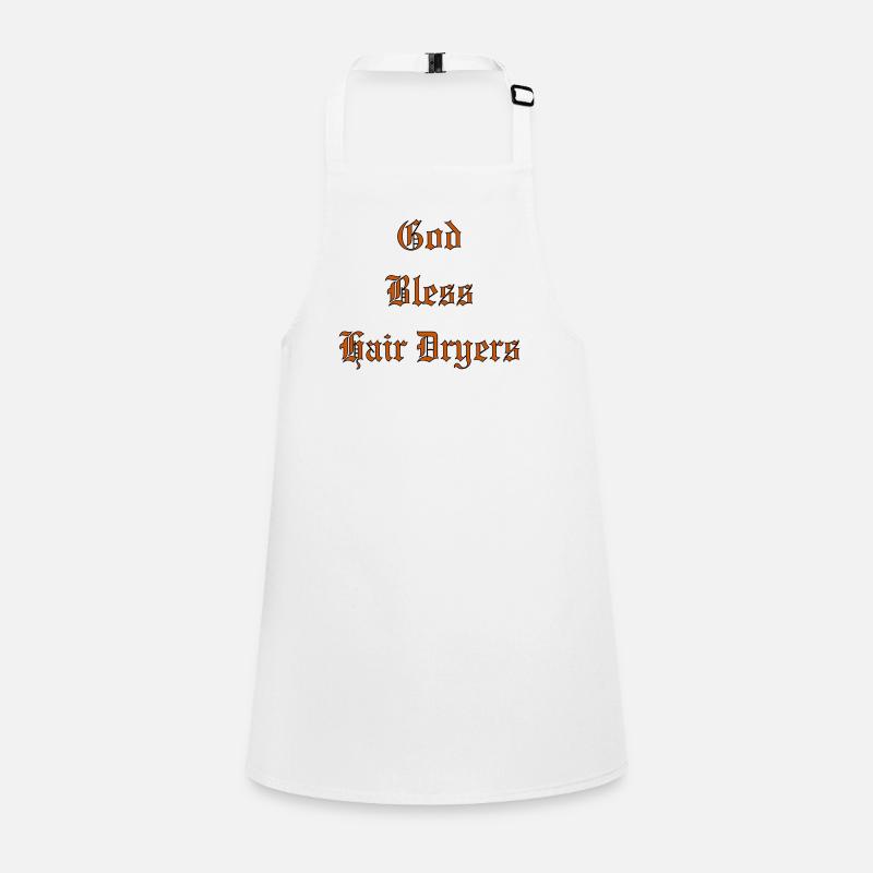 GodBlessSèche-cheveux Tablier Enfant