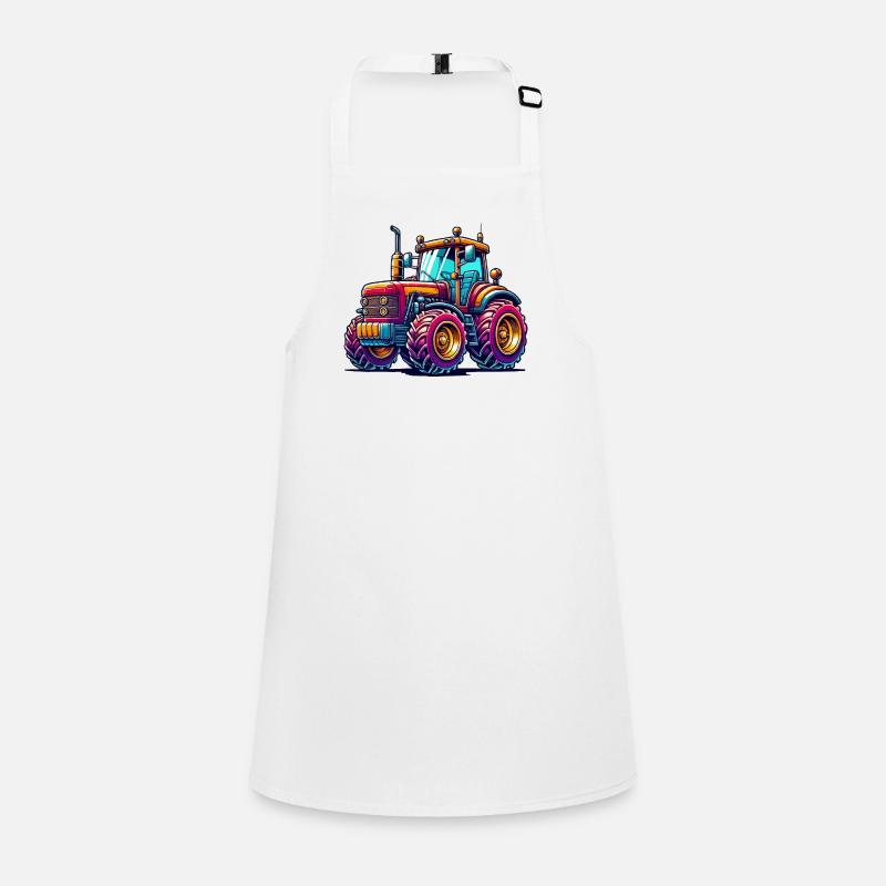 Tractor Children's Apron