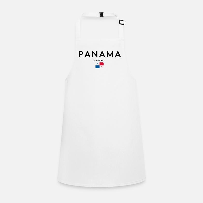 Fierté panaméenne, design minimaliste et élégant Tablier Enfant