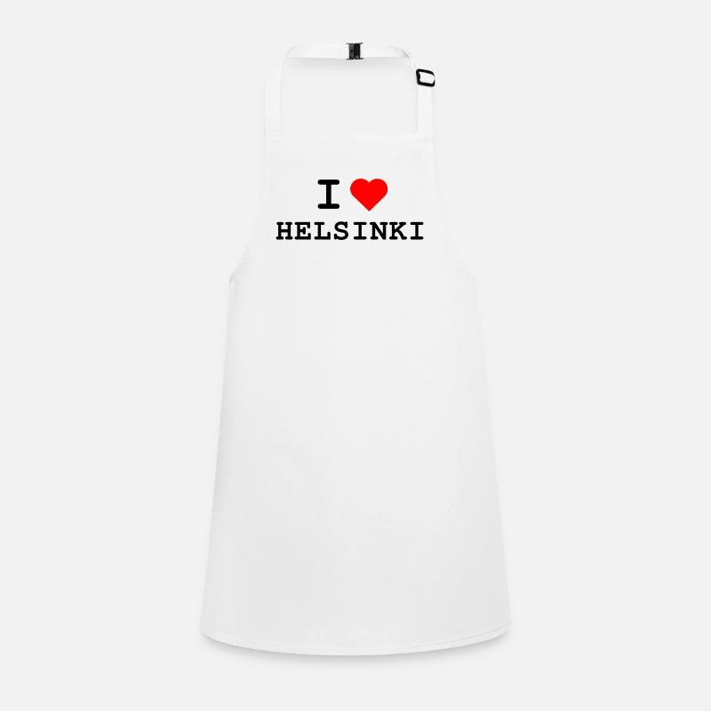 Ich liebe Helsinki - J’adore Helsinki Tablier Enfant