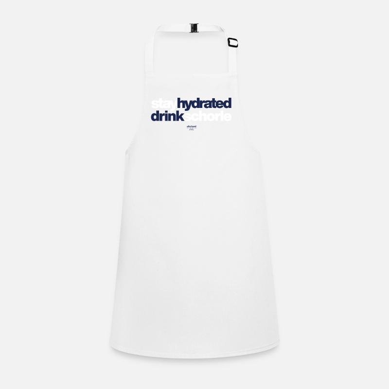 stay hydrated drink schorle Schürze für Kinder