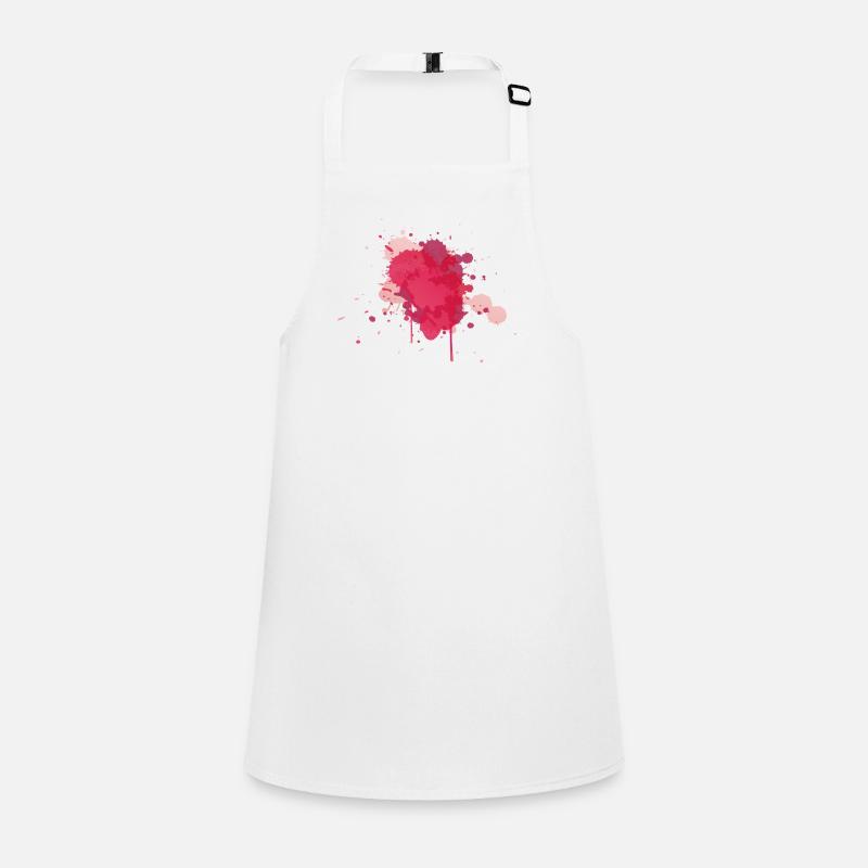 Watercolor Splash Children's Apron