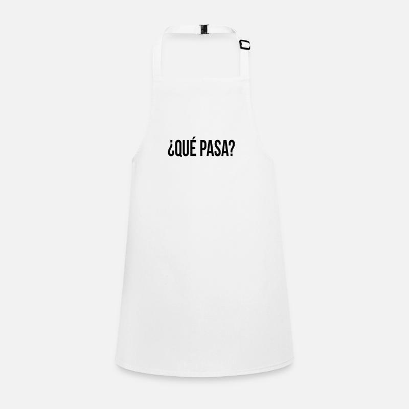 que pasa? (Espagnol) Idée cadeau Tablier Enfant