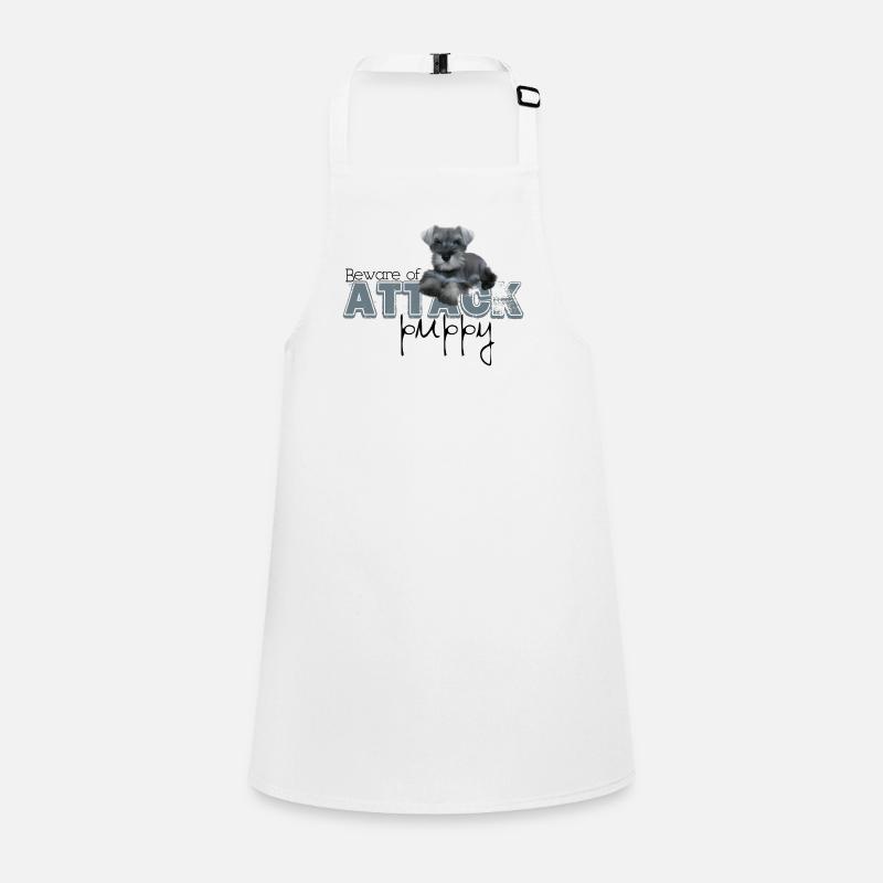 Schnauzer Attack Children's Apron