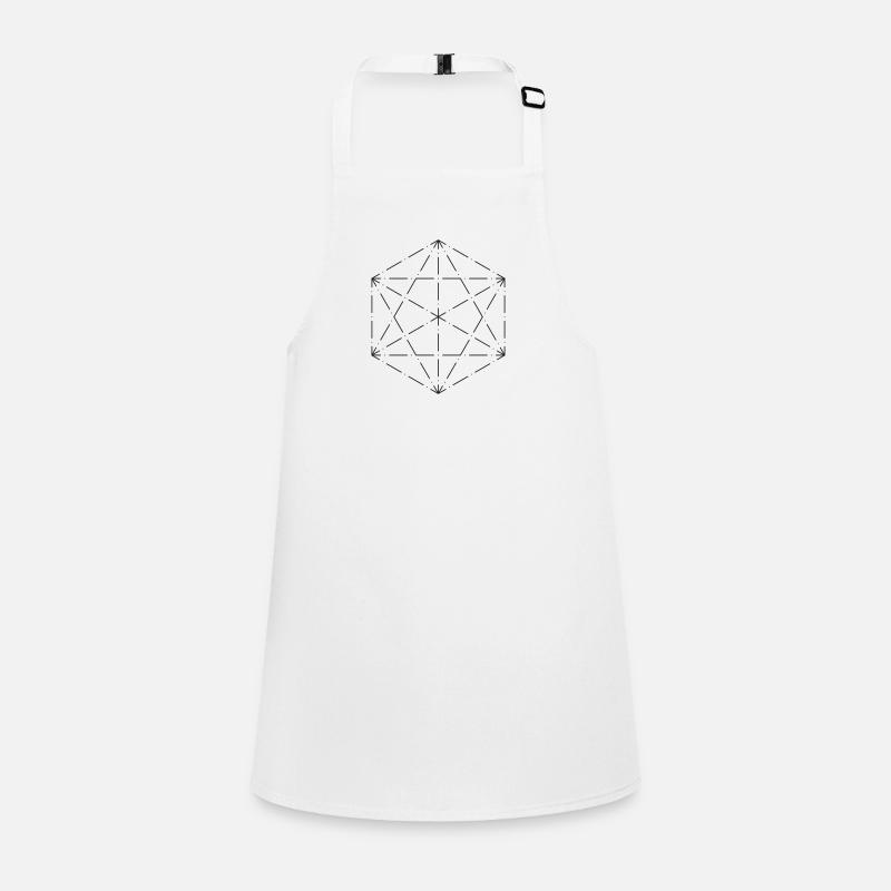 Minimalist hexagon Children's Apron