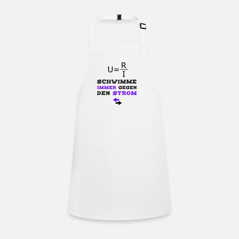Electronics Technician T-Shirt Rebell Querdenker Children's Apron