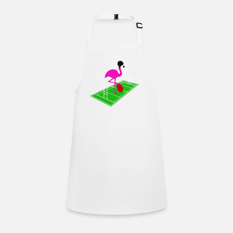 Flamingo de rugby Tablier Enfant