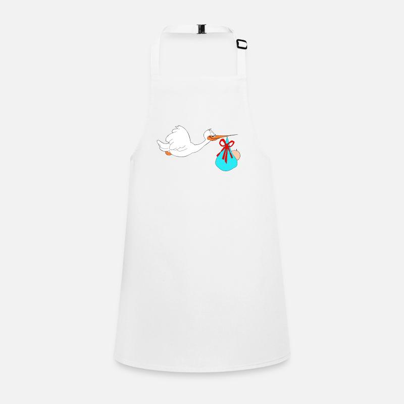 Stork apporte bébé Tablier Enfant