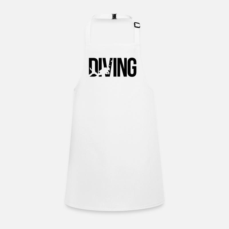 diving Tauchen Schürze für Kinder