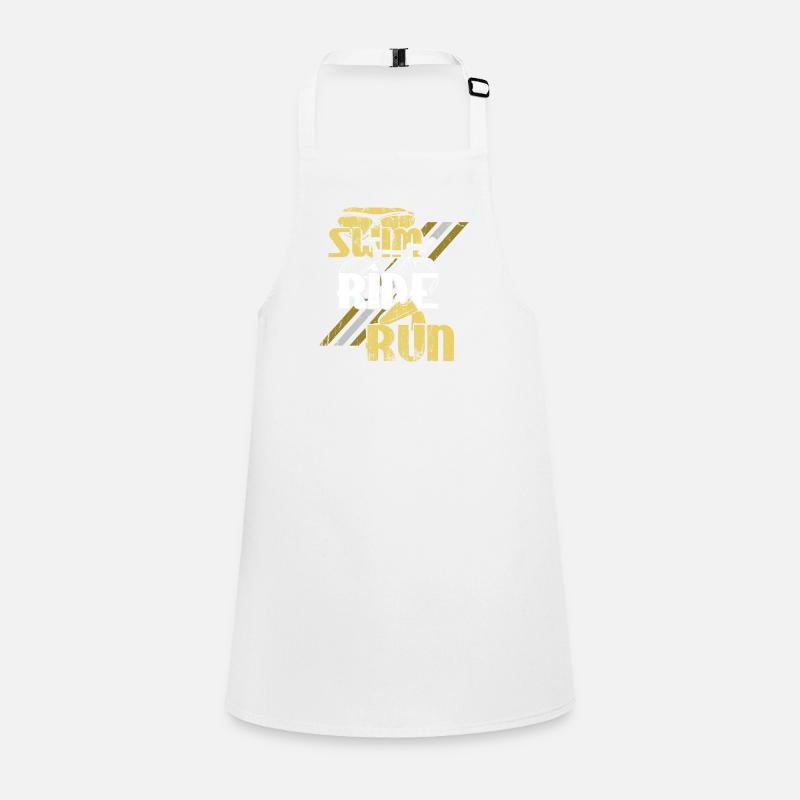 Triathlon Triathlet Schürze für Kinder