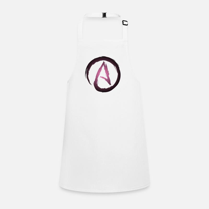 Athée symbole athée Tablier Enfant
