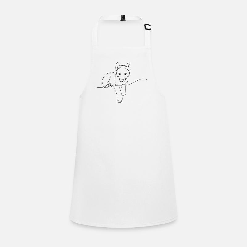 Wolf Children's Apron