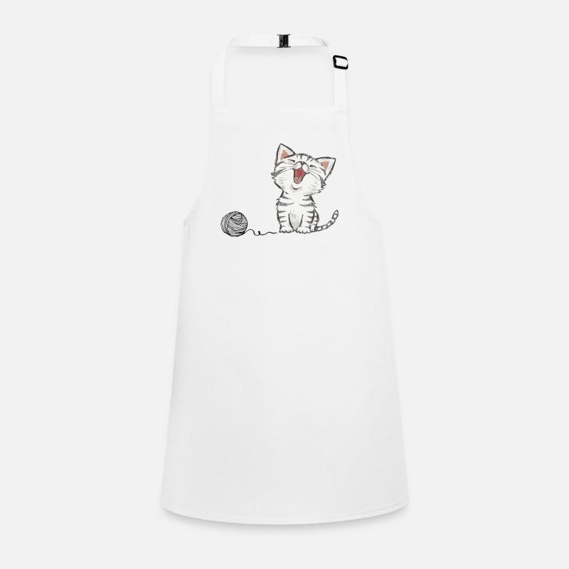 Cute cat Children's Apron