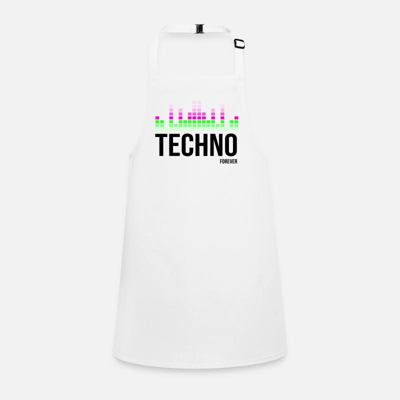 Techno music Children's Apron