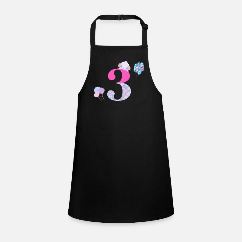 3rd birthday mermaid Children's Apron