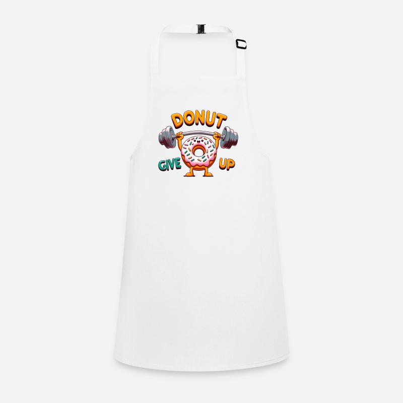 Donut Give Up Children's Apron
