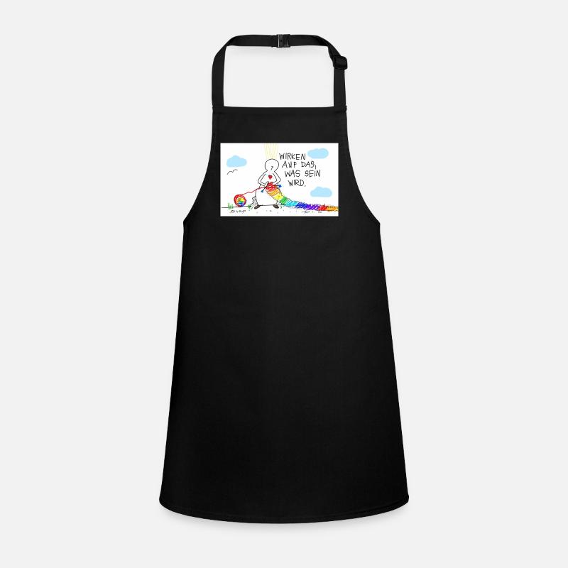 Wirken auf das, was wird Schürze für Kinder