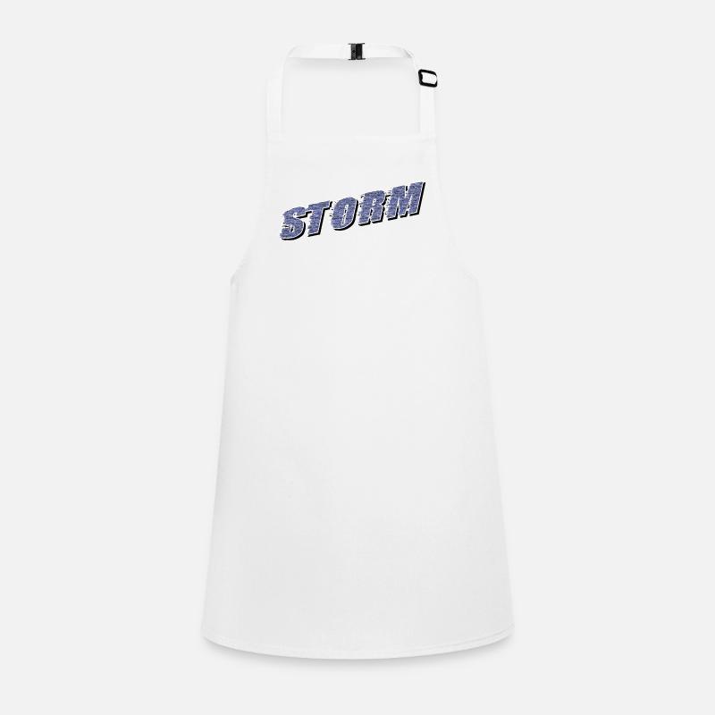 STORM Claim | Storm lettering Children's Apron