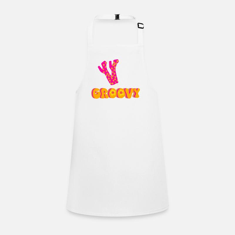 Funky Groovy Disco Platform Boots Children's Apron