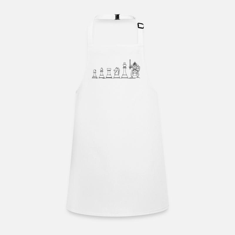 Game Figure Board Game Evolution: Fun Design Children's Apron