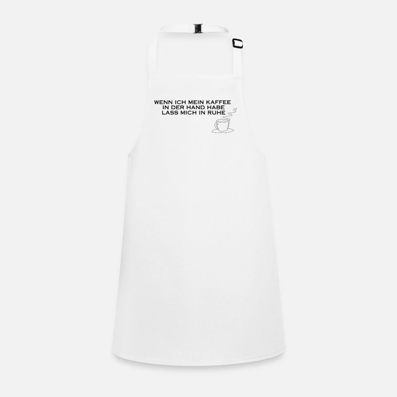 Café à la main Tablier Enfant