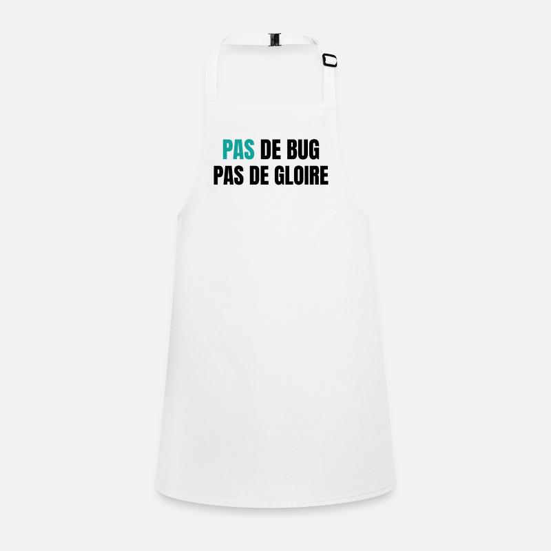 No bugs, no glory Children's Apron