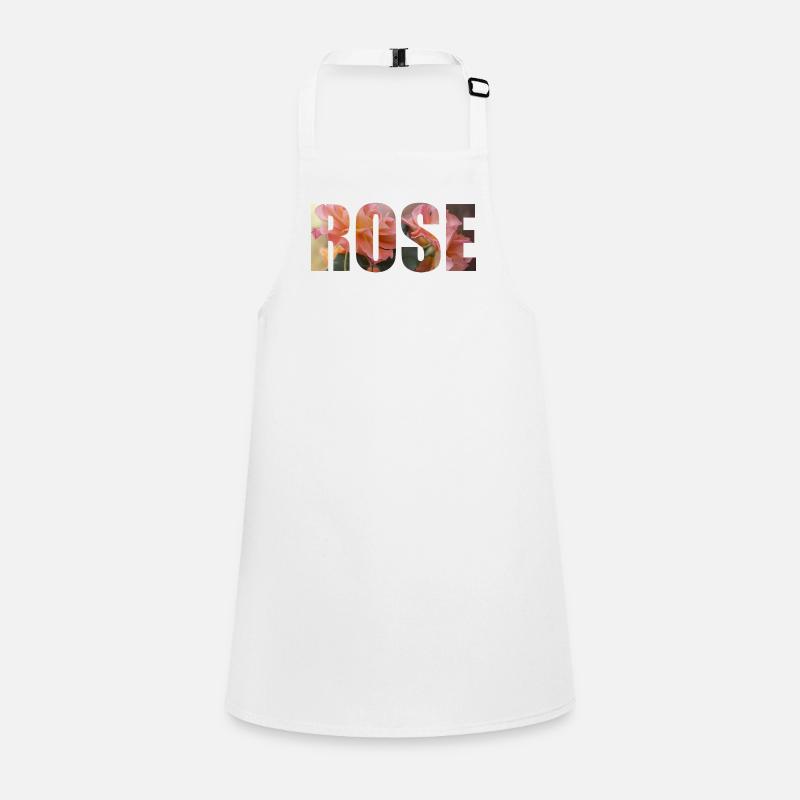 Rose - romantic design Children's Apron