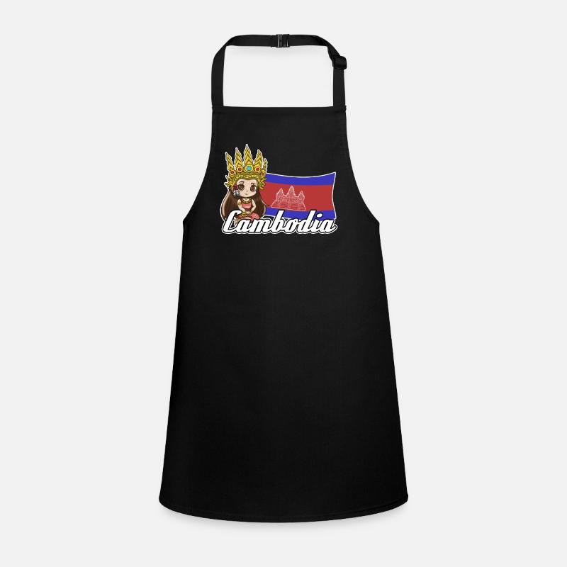 Cambodia Tradition Dance Khmer Apsara I Gift Children's Apron
