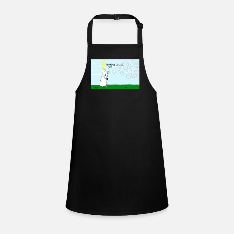 Hoffnungsstur sein. Schürze für Kinder