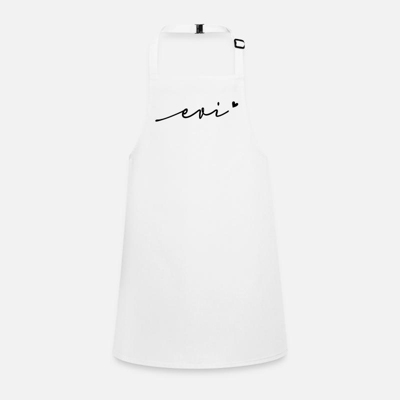Evi Cursive Name Children's Apron