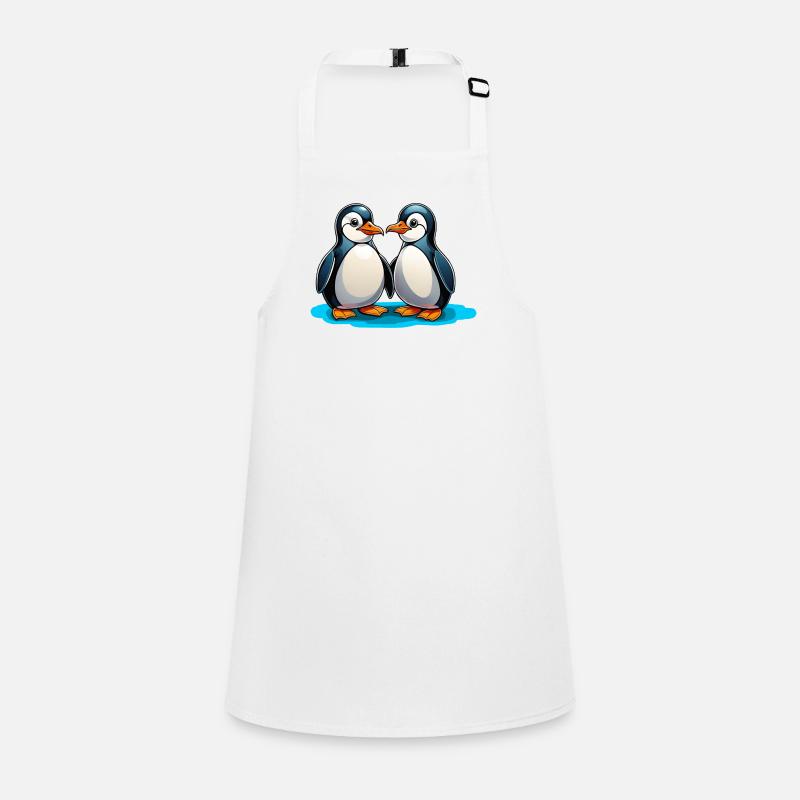 Deux pingouins Tablier Enfant