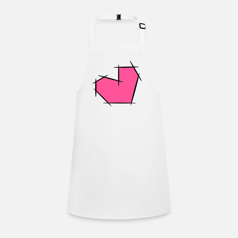 Coeur de lignes Tablier Enfant