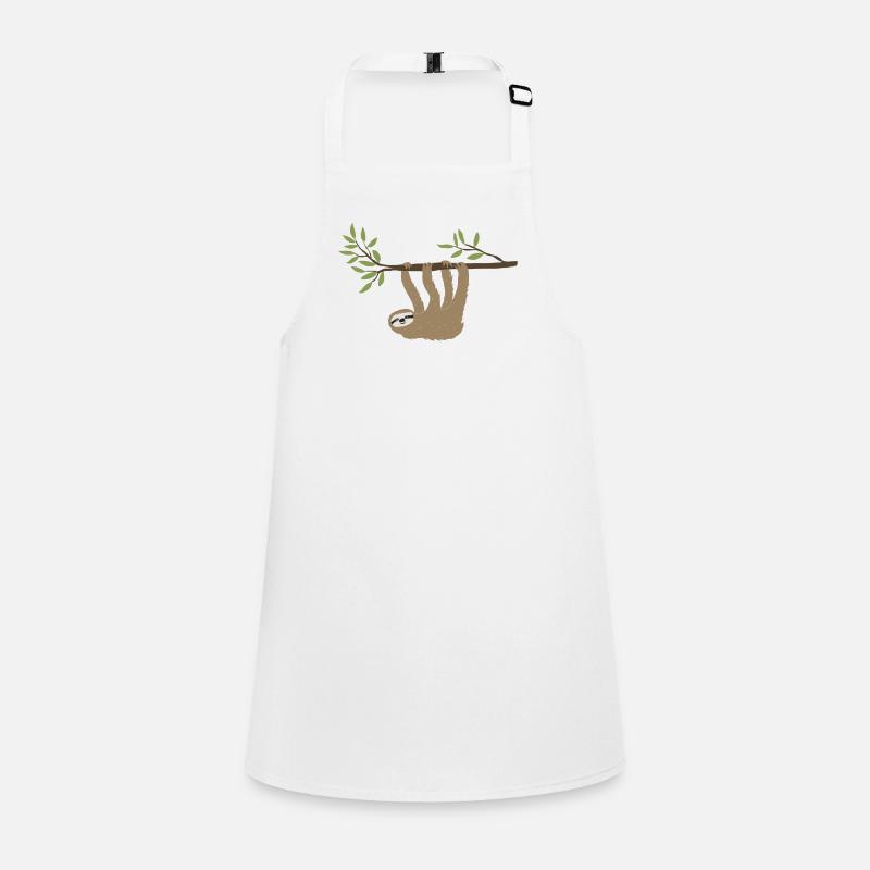 Sloth hanging around Children's Apron