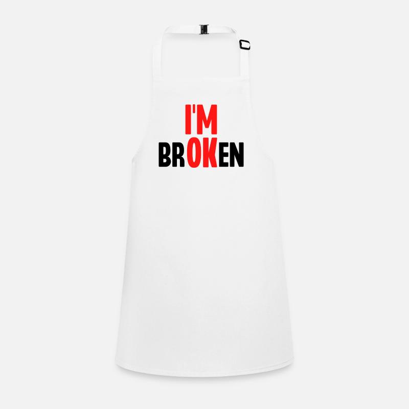 I'm Broken Children's Apron
