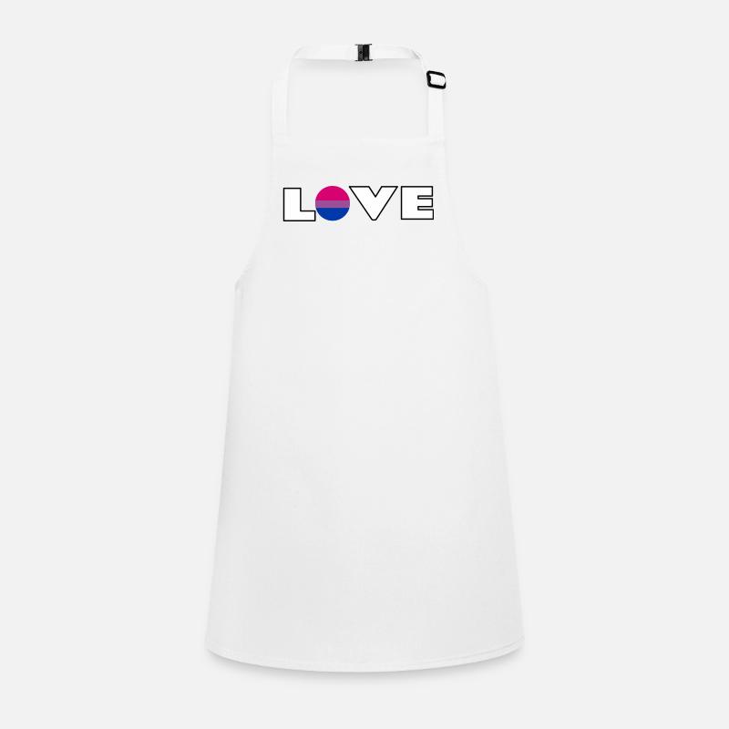 Bisexuel Amour Bi Drapeau Queer Pride Tablier Enfant