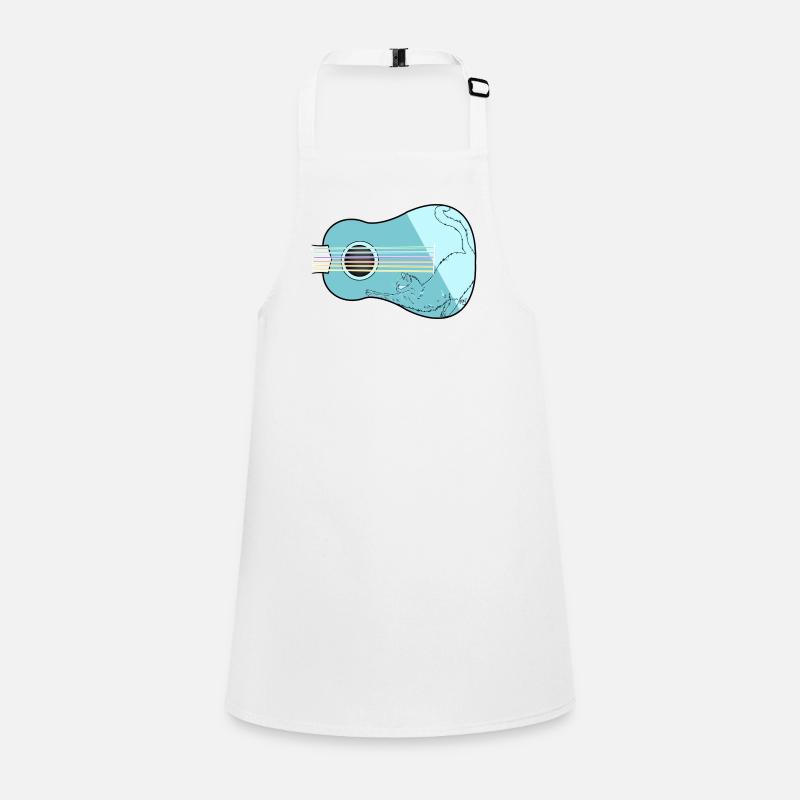 Chat guitare Tablier Enfant