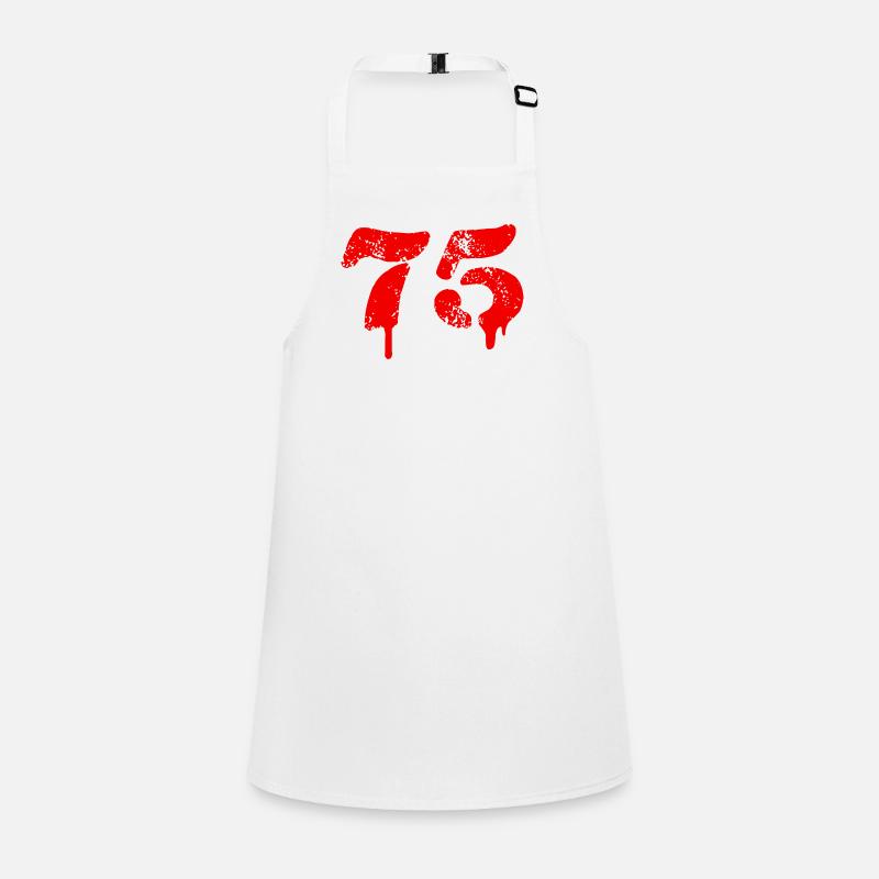 Symbole numérique 75 Tablier Enfant