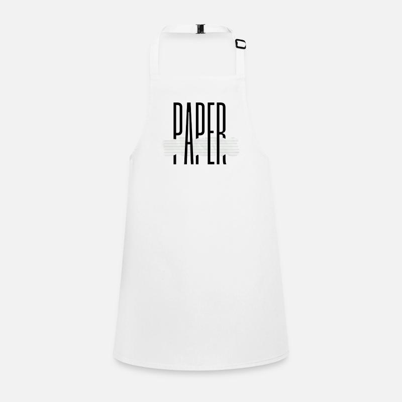 Papier Schürze für Kinder