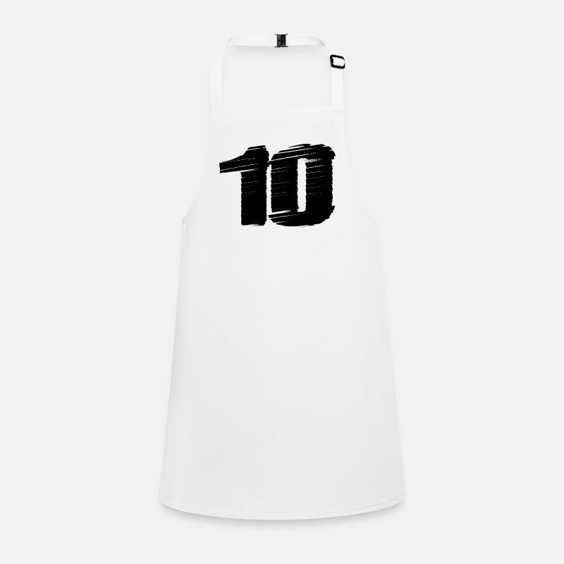 Maillot 10 numéro Tablier Enfant